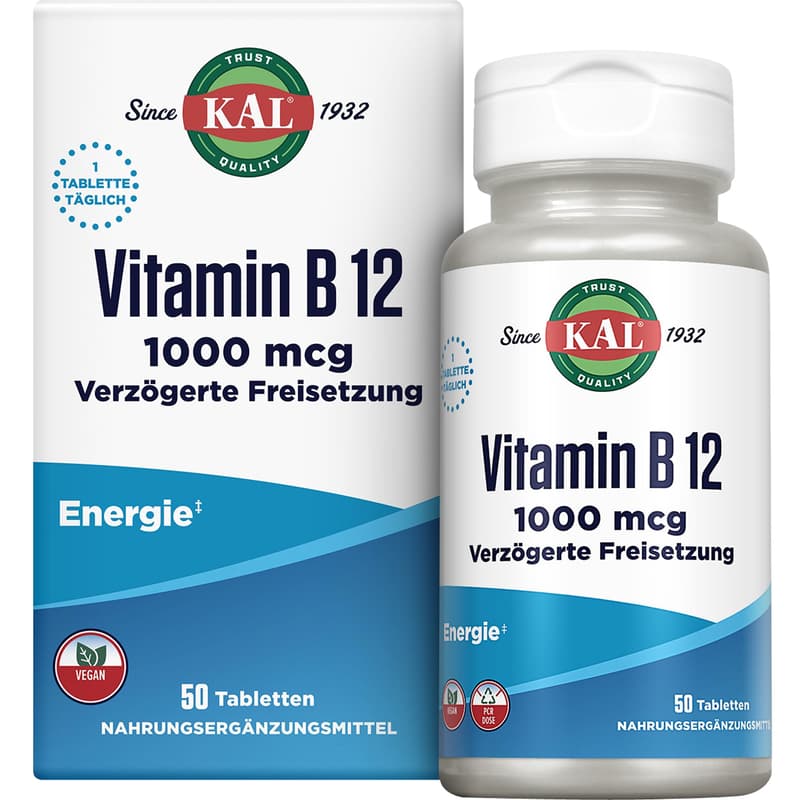 VITAMIN B12 1000 μg KAL Tabletten