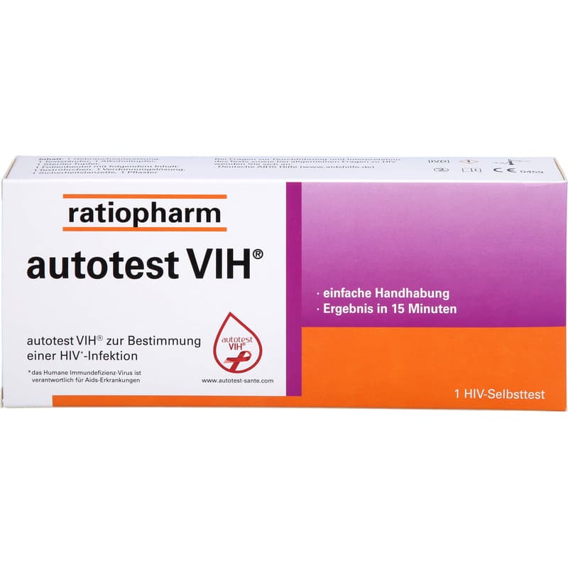 AUTOTEST VIH HIV-Selbsttest ratiopharm