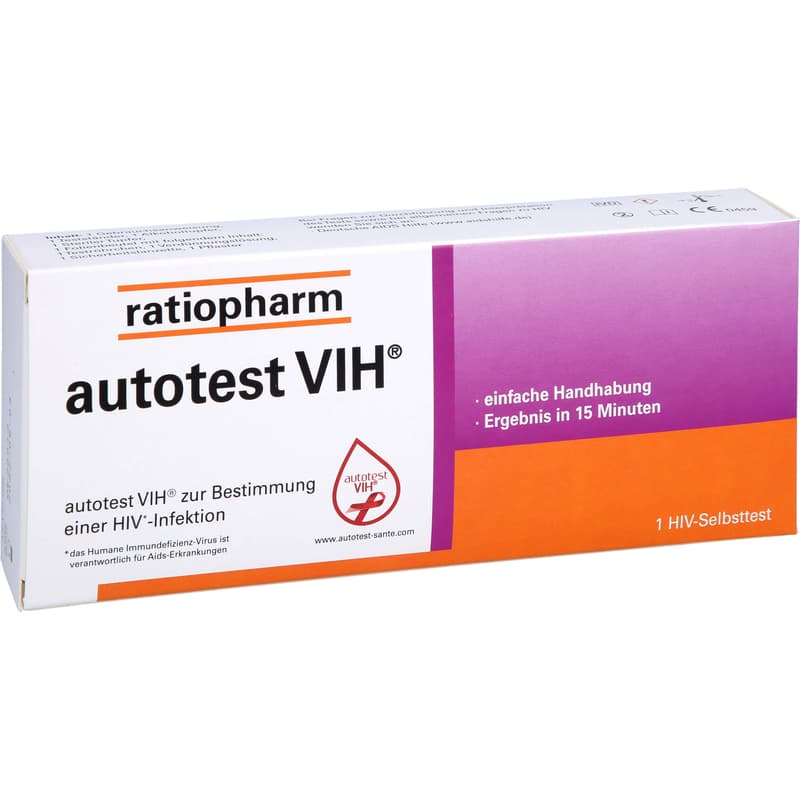 AUTOTEST VIH HIV-Selbsttest ratiopharm