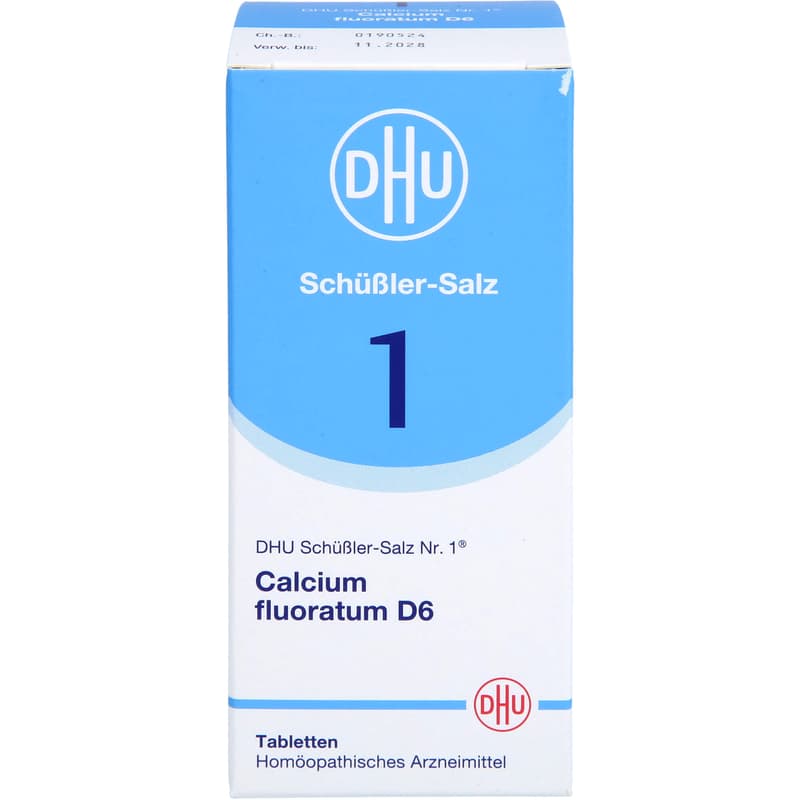 BIOCHEMIE DHU 1 Calcium fluoratum D 6 Tabletten