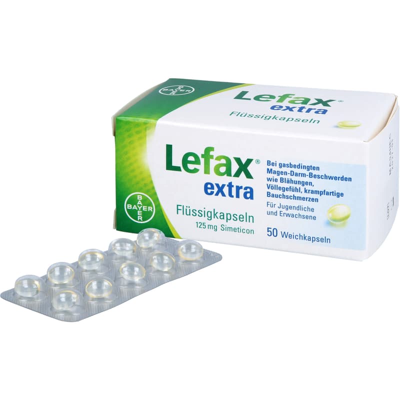 LEFAX extra liquid capsules