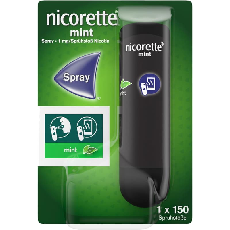 NICORETTE Mint Spray 1 mg/Sprühstoß NFC