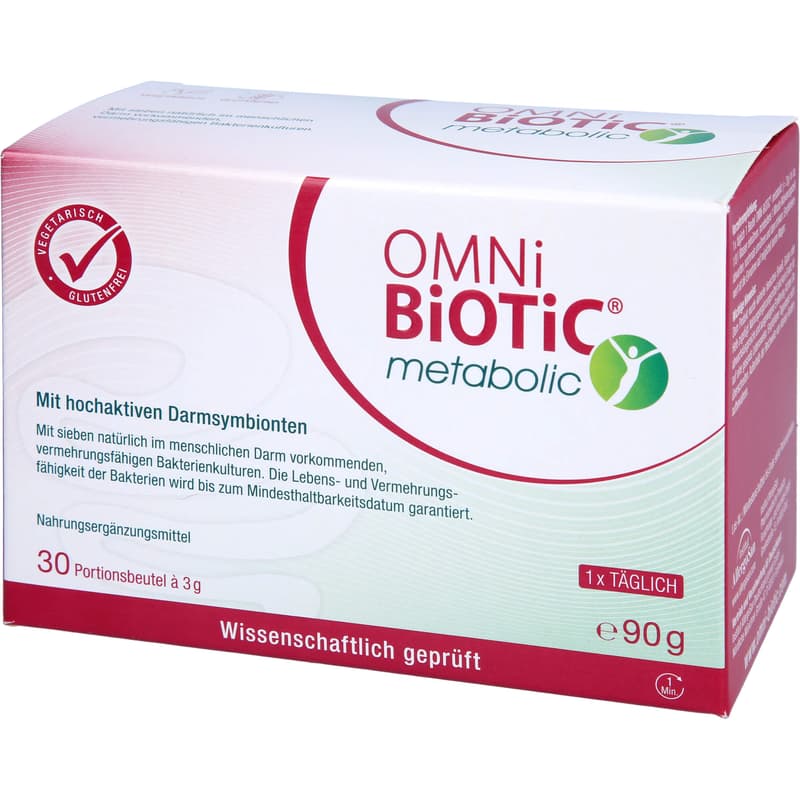 OMNI BiOTiC metabolic Probiotikum Pulver Beutel