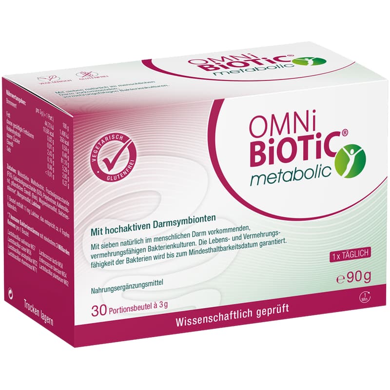 OMNI BiOTiC metabolic Probiotikum Pulver Beutel