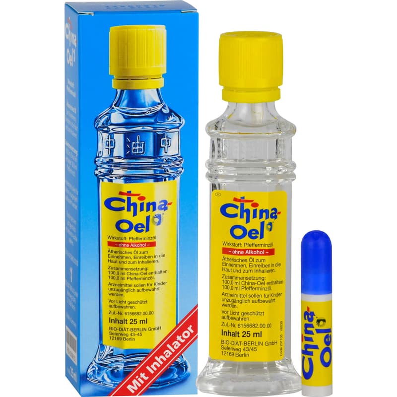 CHINA OIL with inhaler
