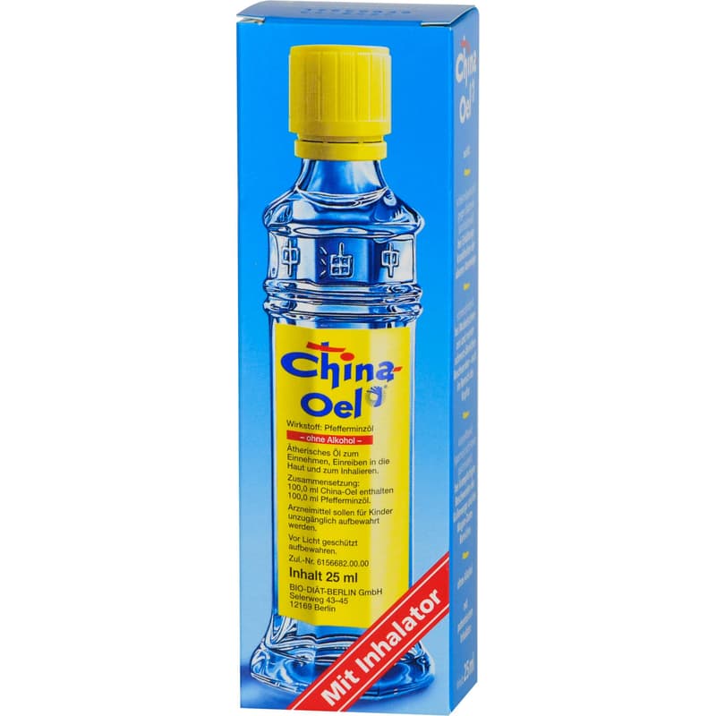 CHINA OIL with inhaler