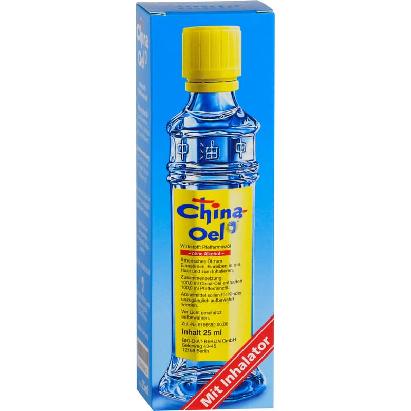 CHINA OIL with inhaler