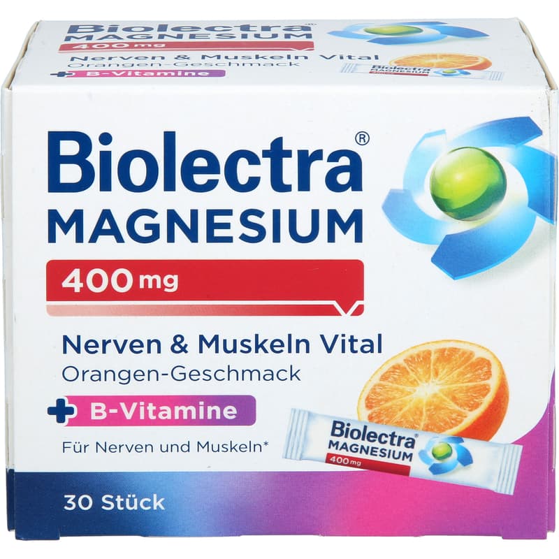 BIOLECTRA Magnesium 400 mg Nerven & Muskeln Vital