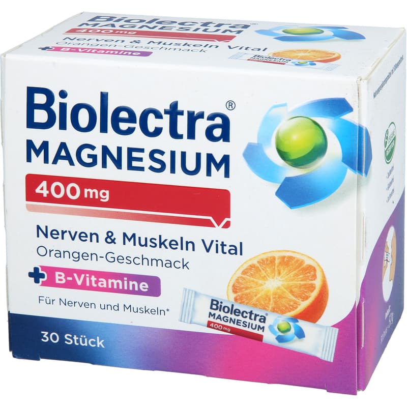BIOLECTRA Magnesium 400 mg Nerven & Muskeln Vital