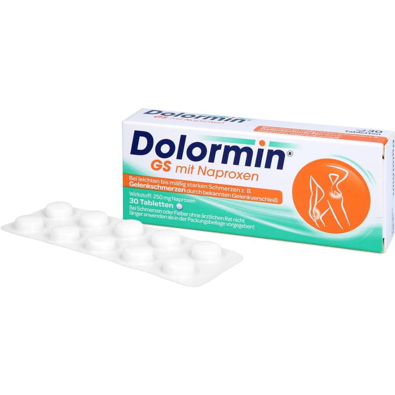 DOLORMIN GS with Naproxen Tablets