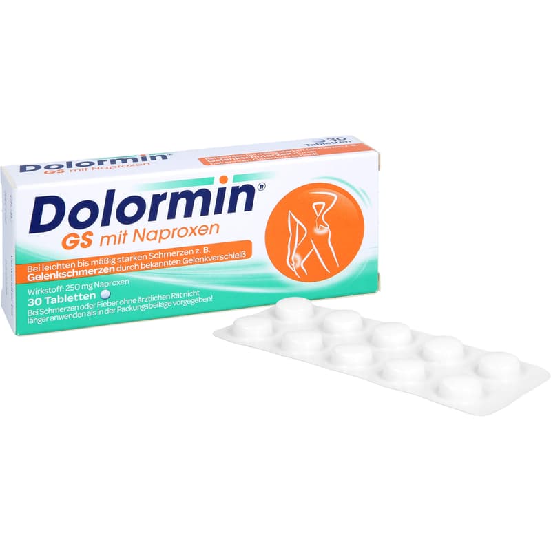 DOLORMIN GS with Naproxen Tablets