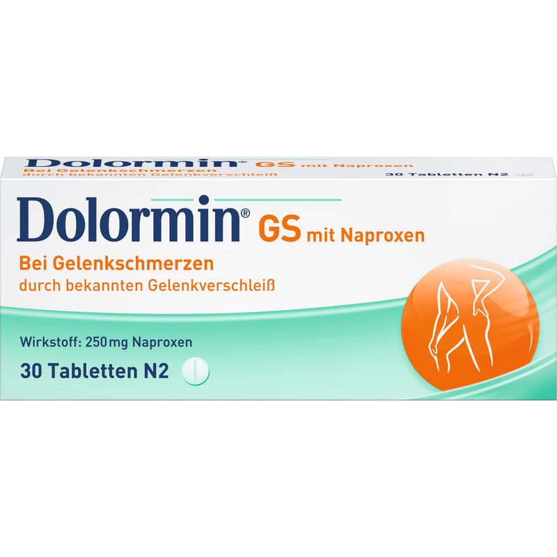 DOLORMIN GS with Naproxen Tablets