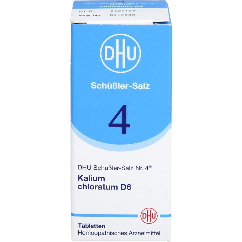 BIOCHEMIE DHU 4 Kalium chloratum D 6 Tabletten