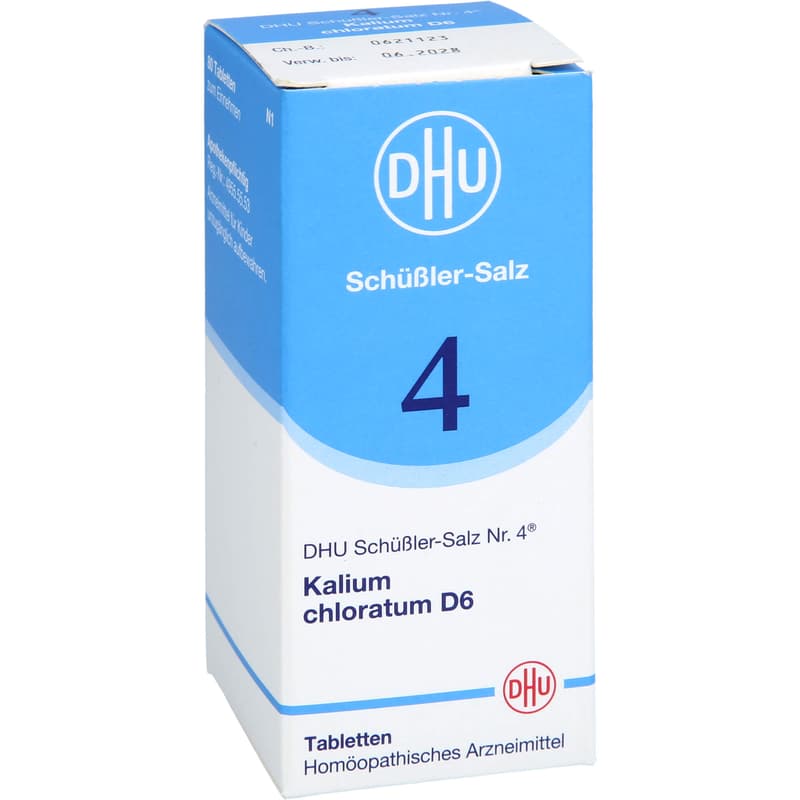BIOCHEMIE DHU 4 Kalium chloratum D 6 Tabletten
