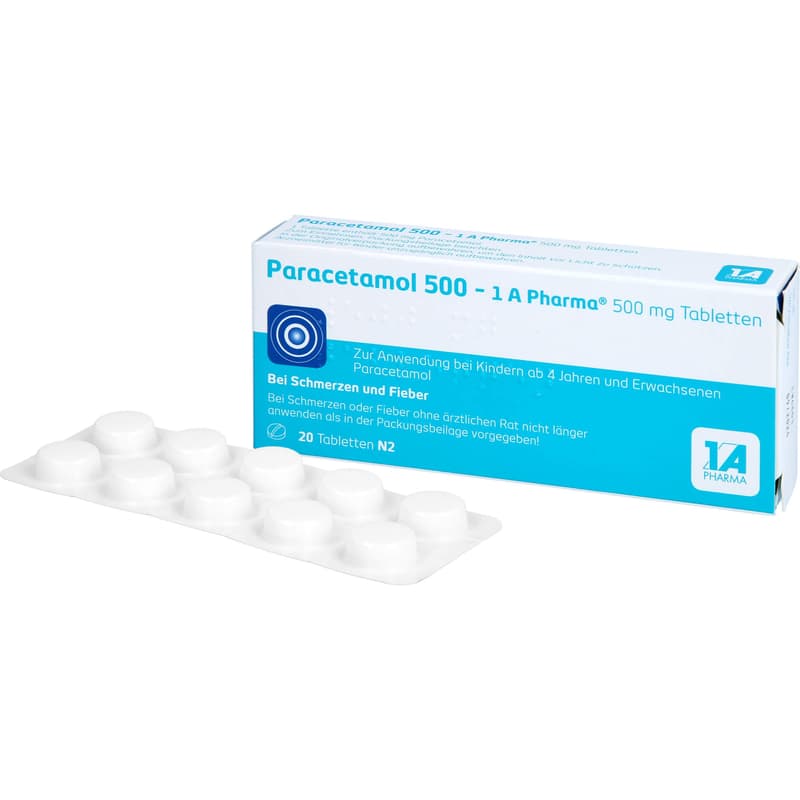PARACETAMOL 500-1A Pharma Tablets