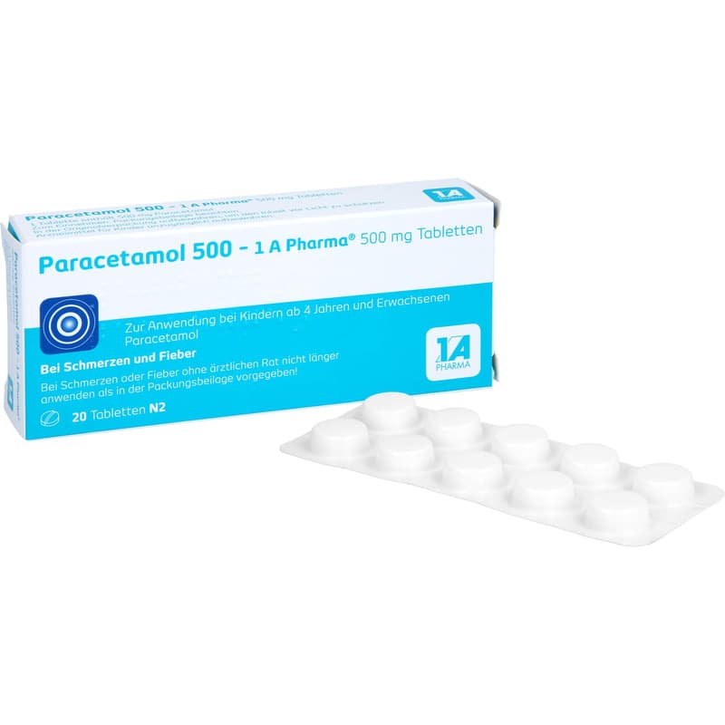 PARACETAMOL 500-1A Pharma Tablets