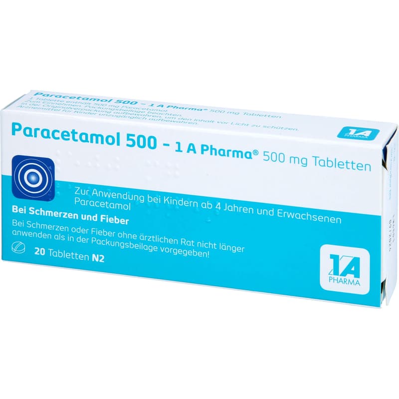 PARACETAMOL 500-1A Pharma Tablets