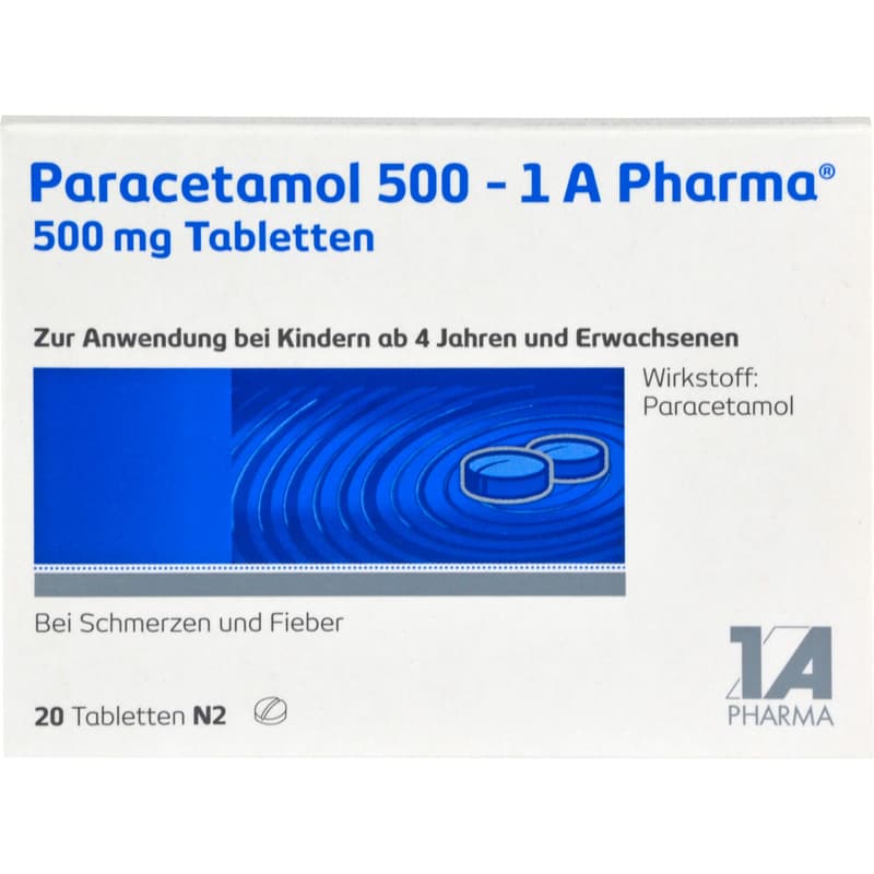 PARACETAMOL 500-1A Pharma Tablets