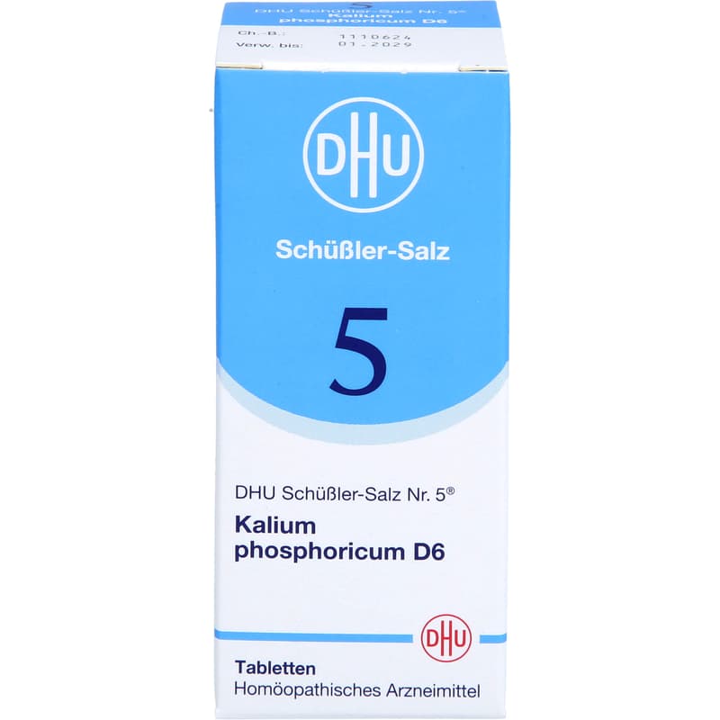 BIOCHEMIE DHU 5 Kalium phosphoricum D 6 Tabletten