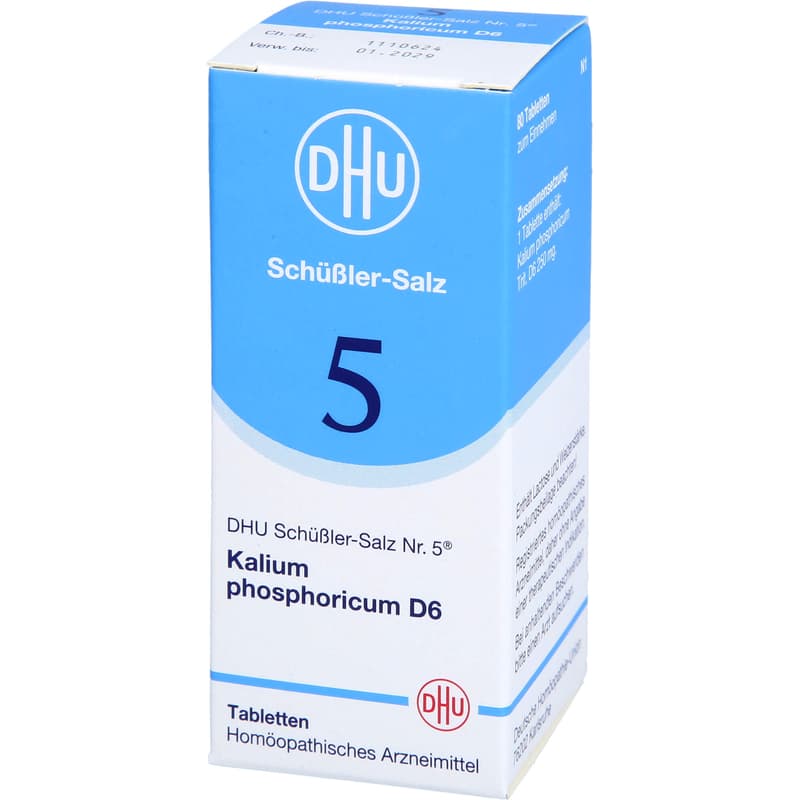 BIOCHEMIE DHU 5 Kalium phosphoricum D 6 Tabletten