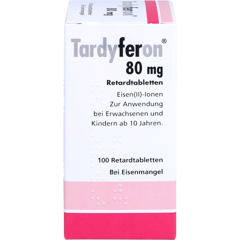 TARDYFERON Depot-Eisen(II)-sulfat 80 mg Retardtab.