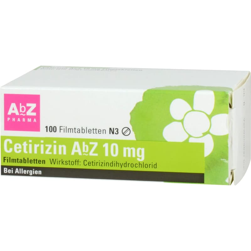 CETIRIZIN AbZ 10 mg film-coated tablets
