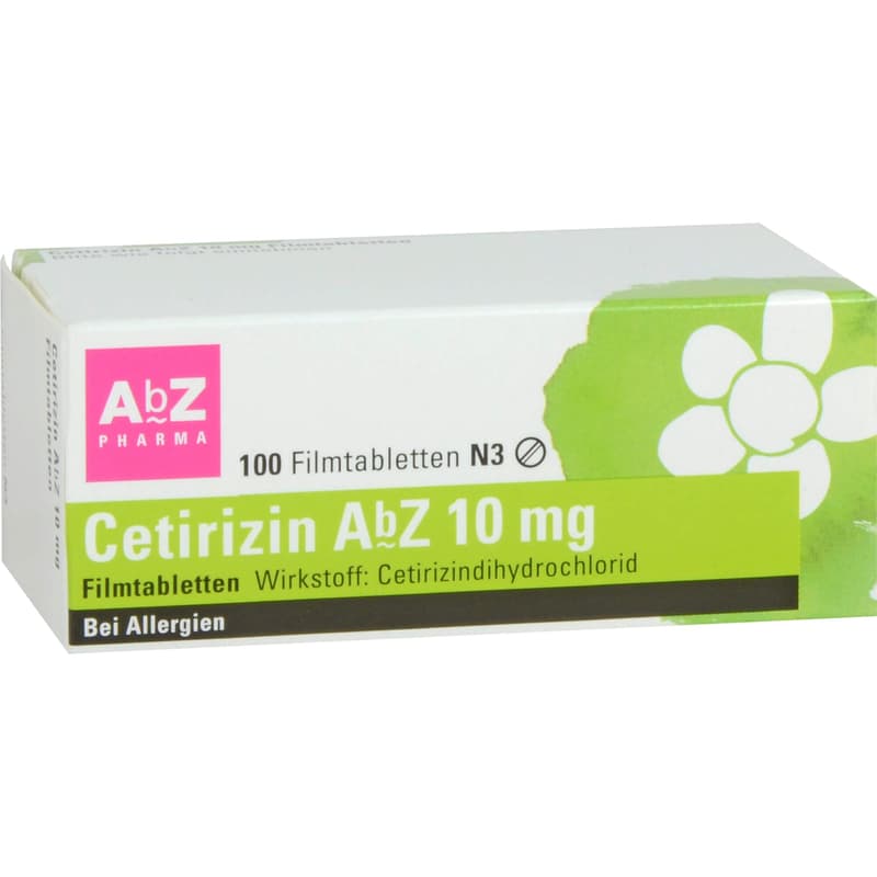 CETIRIZIN AbZ 10 mg film-coated tablets