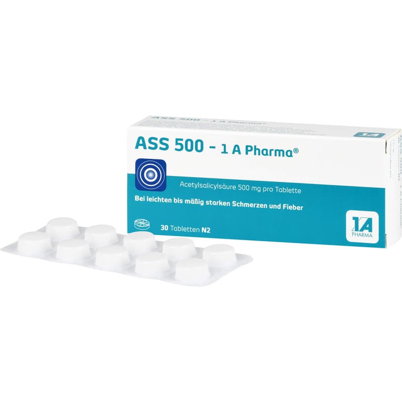 ASS 500-1A Pharma Tablets