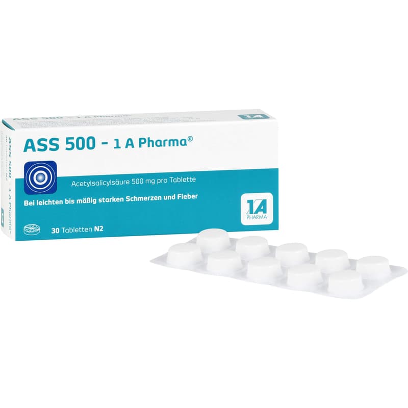 ASS 500-1A Pharma Tablets
