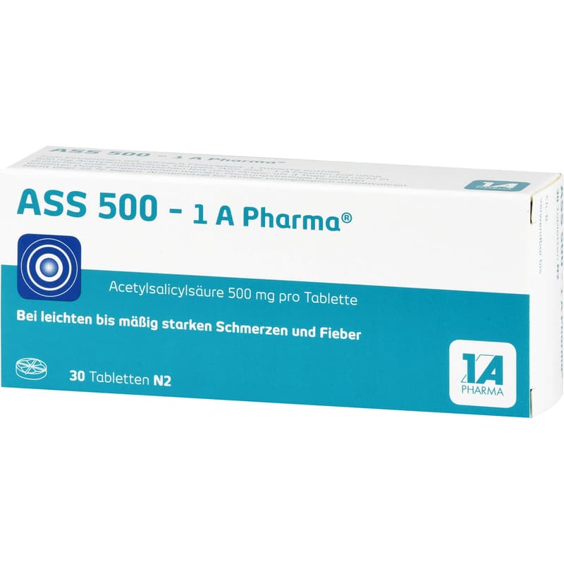 ASS 500-1A Pharma Tablets