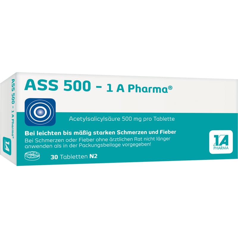 ASS 500-1A Pharma Tablets