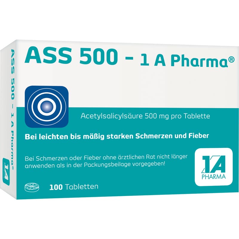 ASS 500-1A Pharma Tabletten