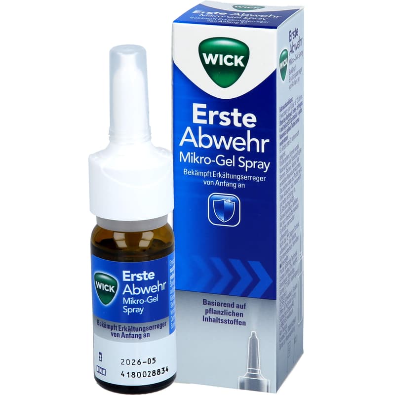 WICK First Defense Nasal Spray Spray Bottle