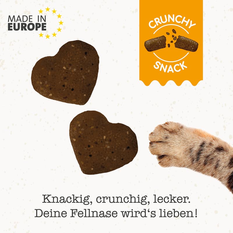 GimCat Crunchy Snacks Duck with catnip 50 g