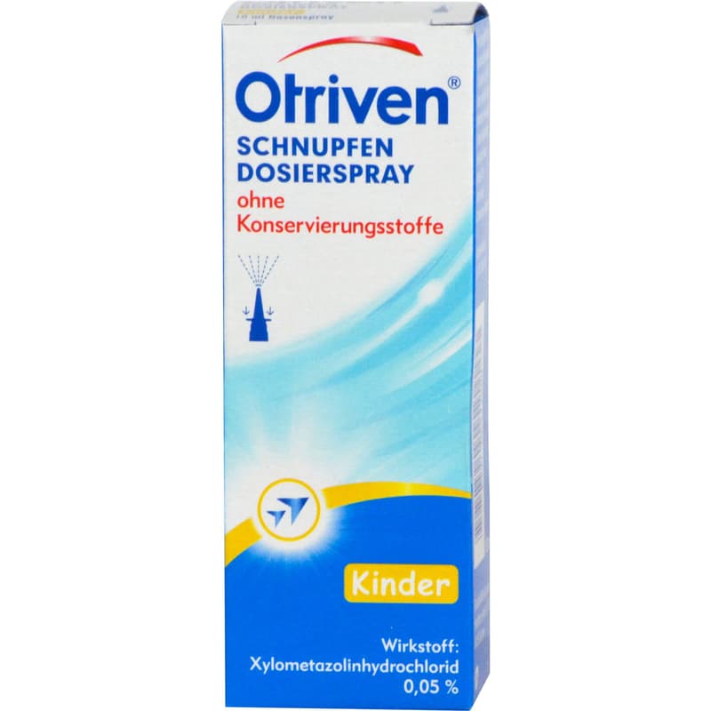 OTRIVEN 0.05% metered-dose spray without preservatives