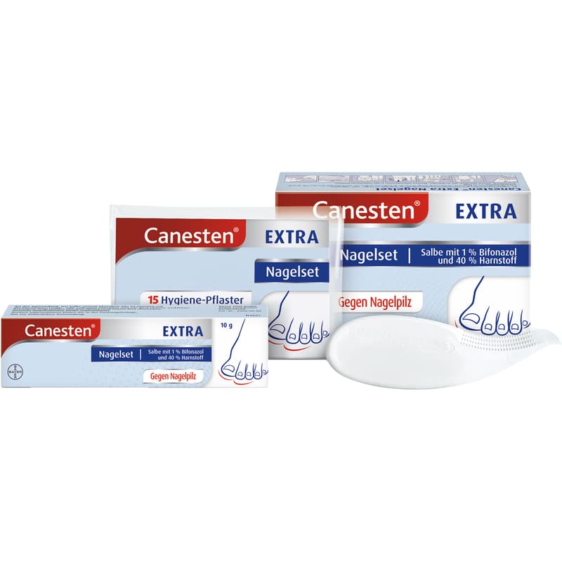 CANESTEN Extra Nagelset