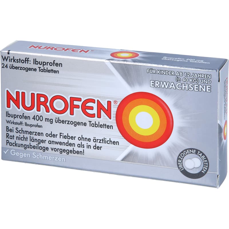 NUROFEN Ibuprofen 400 mg coated tablets