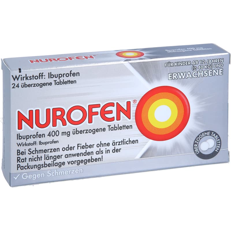 NUROFEN Ibuprofen 400 mg coated tablets
