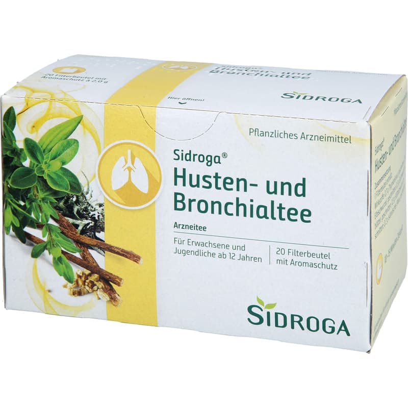 SIDROGA Husten- und Bronchialtee Filterbeutel