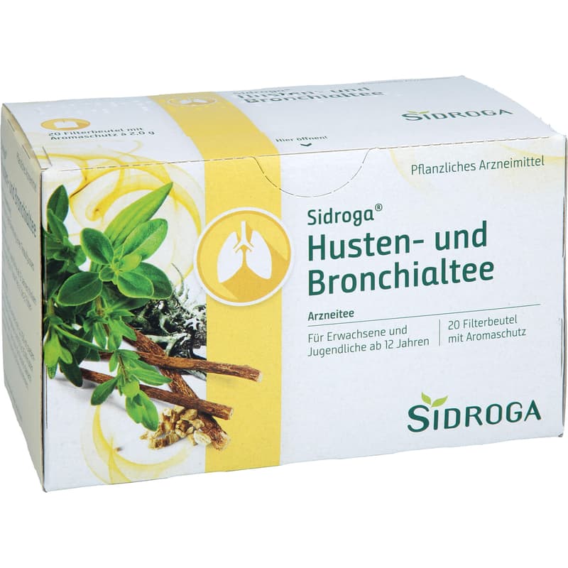 SIDROGA Husten- und Bronchialtee Filterbeutel