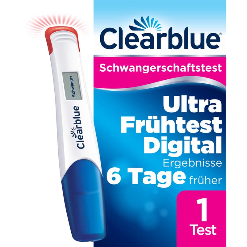 CLEARBLUE Schwangerschaftst.Ultra Frühtest digital