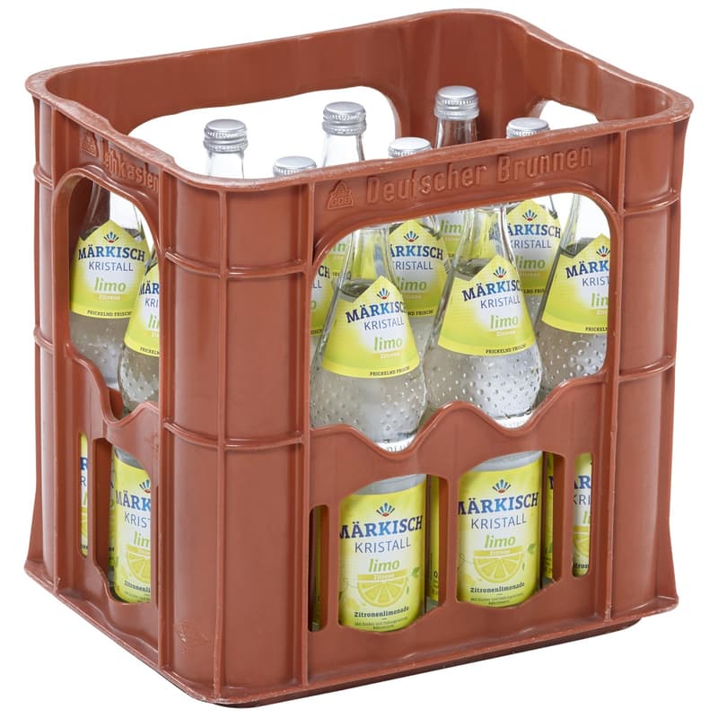 Märkisch Kristall Zitrone Kiste 12x0,70 l (MEHRWEG)