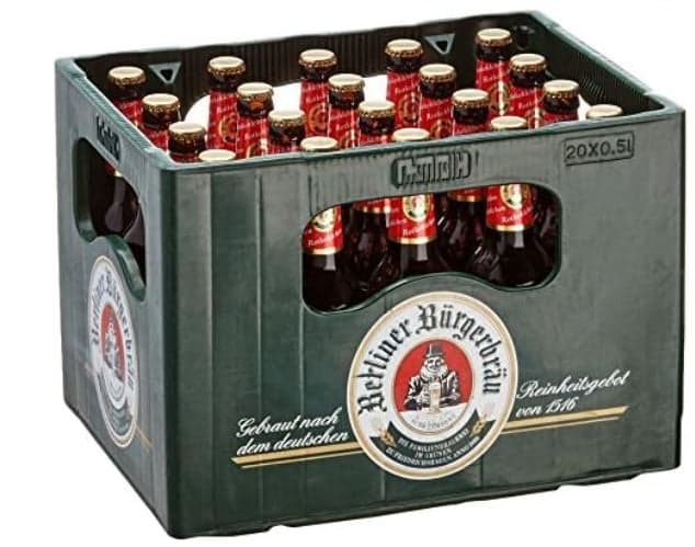 Berliner Bürgerbräu Rotkehlchen Box 20 x 0.50 l (REFILLABLE)