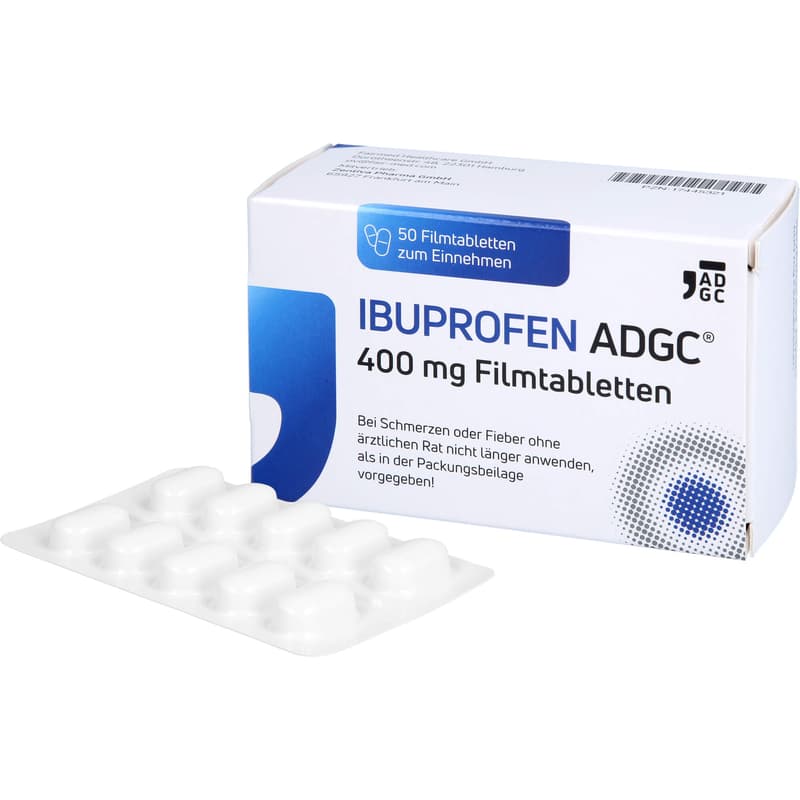 IBUPROFEN ADGC 400 mg film-coated tablets