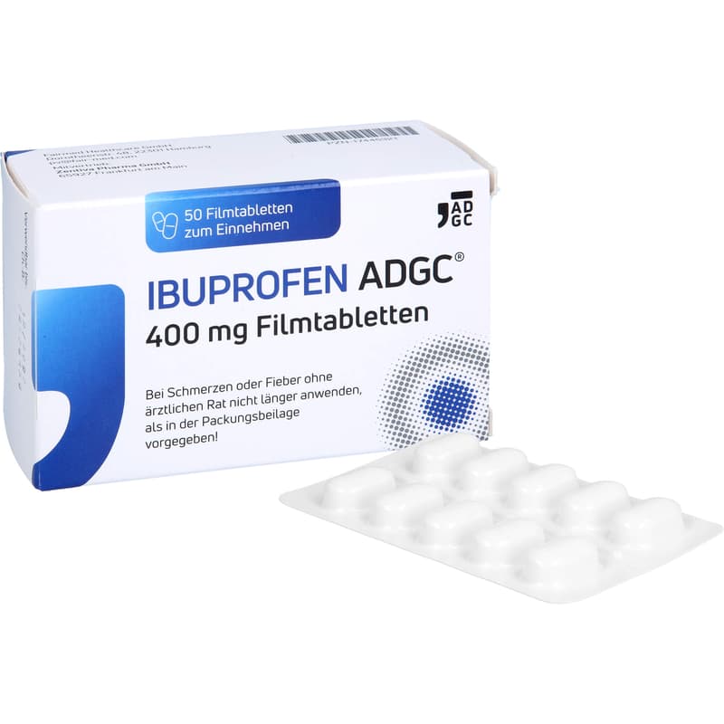 IBUPROFEN ADGC 400 mg film-coated tablets
