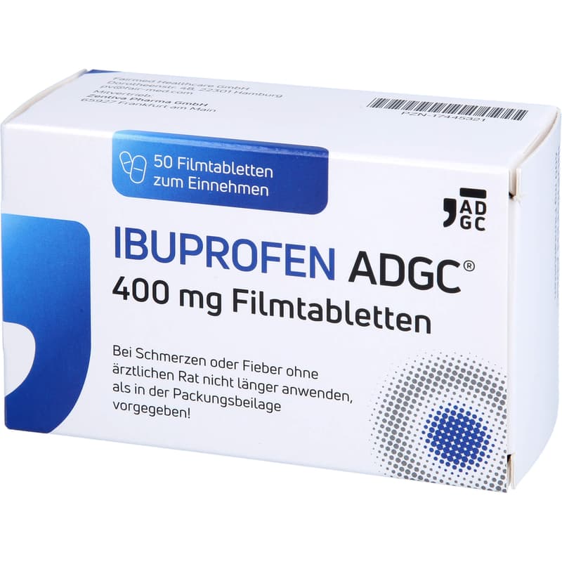 IBUPROFEN ADGC 400 mg film-coated tablets