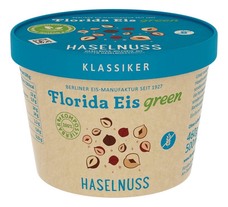 Florida Eis Haselnuss