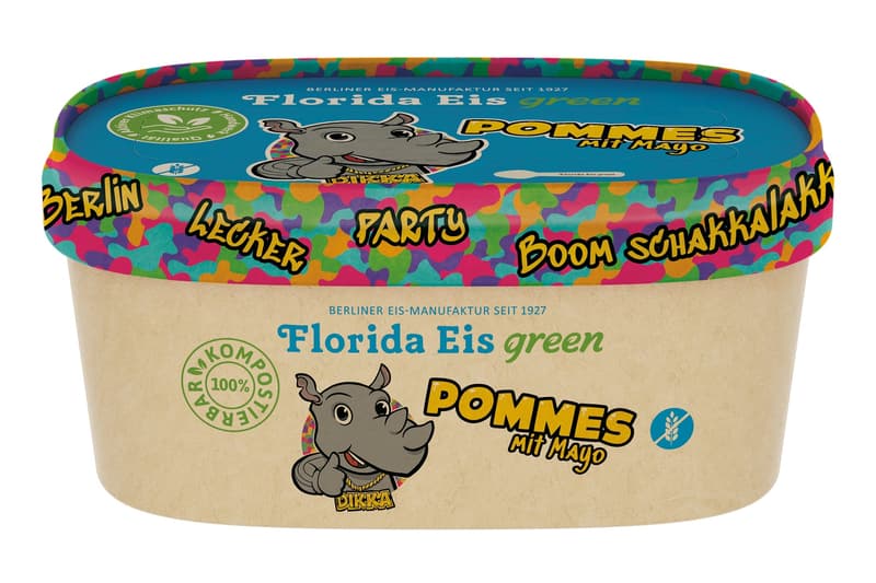 Florida Eis DIKKA Pommes mit Mayo
