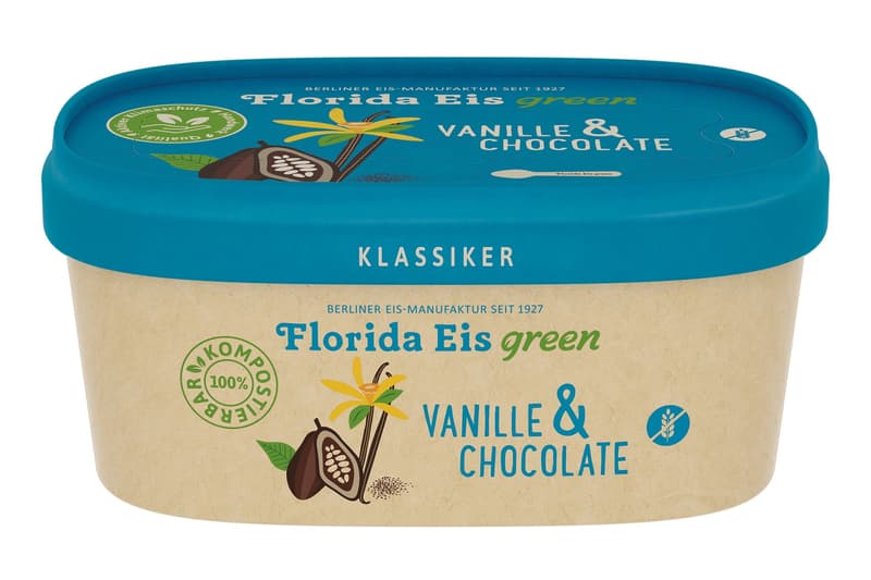 Florida ice cream vanilla & chocolate