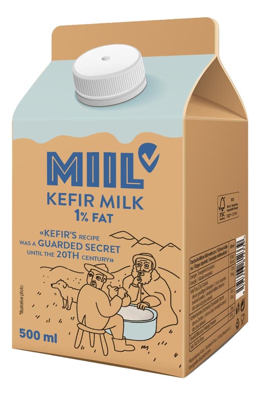 Miil Kefir- Milch 1% Fett